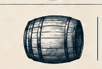Approved illustrated harmony whiskey barrel